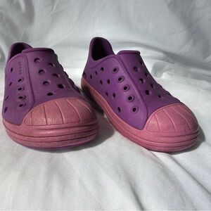 Crocs Unisex Bump-It Low Top Kids Shoes Size 10